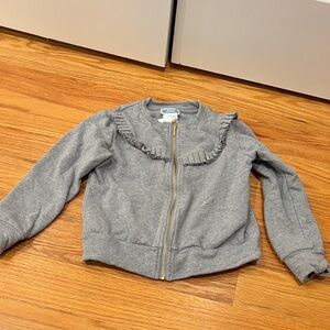 Jacadi grey zip up